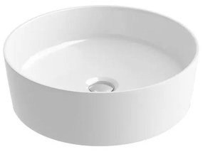 Ravak XJX01140002 - Lavabo da appoggio UNI SLIM 40 cm ceramica/bianco