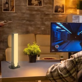 Brilo - SET 2x LED RGBIC Lampada da tavolo dimmerabile LED/12W/230V 3000-6500K Wi-Fi Tuya