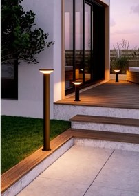 Eglo 901842 - Lampada da esterno RIGOSA LED/10W/230V 100 cm IP44 nera