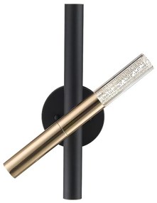 Zuma Line W0461-03L-P7SD - Applique a LED ONE 3xLED/5W/230V nero/ottone