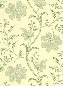 Little Greene Carta da parati Bedford Square - Acorn
