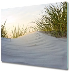 Tagliere in vetro Dune costieri 60x52 cm