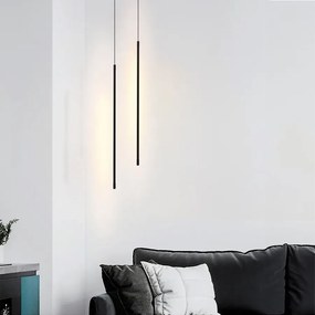 Lampada da soffitto LED APP1413-C BLACK 100cm