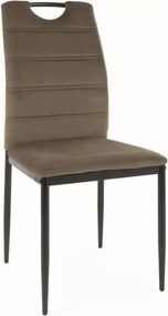 Sedia Rip velluto oliva Blu77