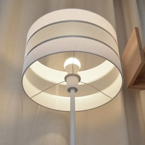 LED Lampada da terra HELEN 1xE27/15W/230V bianca