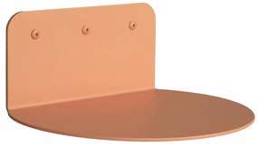 Mensola color salmone in metallo 30 cm Flex – Spinder Design