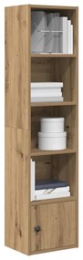 Libreria Rovere Artigianale 31x24x127 Cm İn Legno Multistrato /