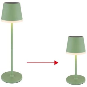 Globo 36637BM - Lampada LED solare LED/0,06W/3V 3000K IP44 verde