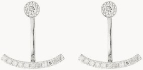 Orecchini in oro bianco con diamanti Rayong