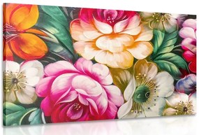 Quadro su tela – Mondo impressionista dei fiori