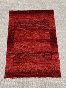Loribaft Tappeto persiano 60x90 Rosso (Iran) Annodato A Mano