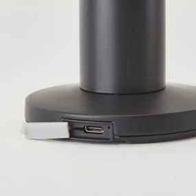 Brillante - LED Lampada solare dimmerabile touch MAGUA LED/2W/3,7V IP44 nero