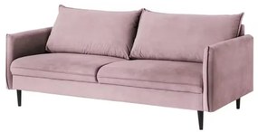 Divano lavanda con rivestimento in velluto 203 cm Juli – Ropez