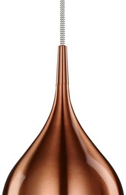 Searchlight 6461-12CU - Lampadario a sospensione con filo VIBRANT 1xE14/60W/230V metallico rosa