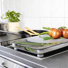 Set di 2 copri stufe in vetro Herbal, 52 x 30 cm Herb Garden - Wenko