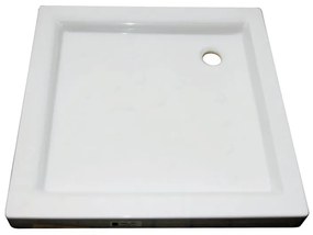 Piatto doccia SANITANA in ceramica Julieta bianco L 70 x L 70 x H 0 cm lucido