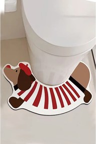 Tappetino per il bagno 40x70 cm Dogroll – Foutastic