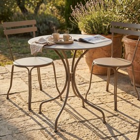 ROMANUS - tavolo da giardino rotondo in ferro