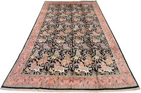 Cashmere Silk Tappeto orientale 360 x 560 (Indian) Annodato A Mano