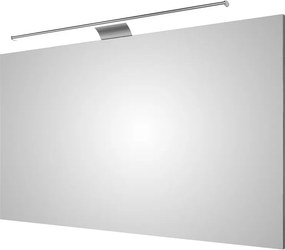 Specchio con illuminazione integrata completo di faretto bagno Solitaire H 70 cm