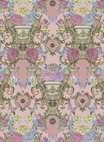 Blau Matthew Williamson Tapete Chateau - Pink
