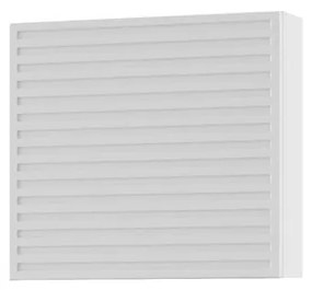 Pensile bagno Pixel laccato opaco bianco, 1 anta apertura da sinistra P 17 x L 40 x H 40 cm