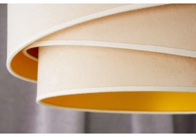 Duolla - Lampadario a plafone KOBO 1xE27/15W/230V diametro 45 cm color crema