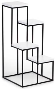 Portafiori KASKADA 70x34 nero/bianco