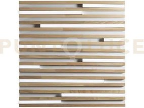 Plafoniera led kuma bianca in legno 40w 4136k cct 2700 e 3200 e 400...
