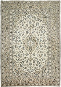 Kashan Tappeto persiano 340 x 240 Beige (Iran) Annodato A Mano