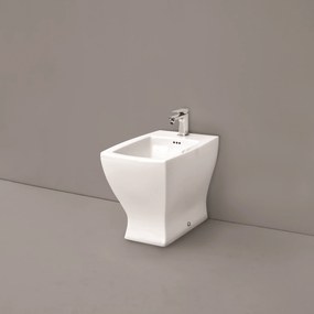 Bidet a Terra The ArtCeram "Jazz" Bianco Lucido