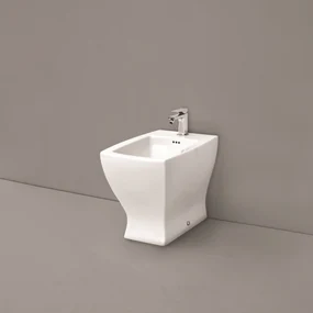 Bidet a Terra The ArtCeram "Jazz" Bianco Lucido