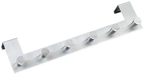 WENKO 22804100-Appendiabiti CELANO 39x11 cm inox/argento