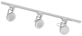 Zuma Line 3561 - Faretto per sistema a binario MASTER 3xGU10/15W/230V bianco