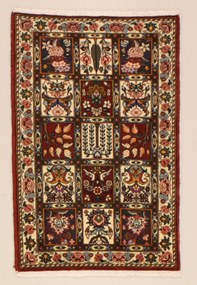 Bakhtiar Tappeto 60x100 (Iran) Annodato A Mano