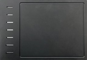 Tagliere SCHOCK con portacoltelli per lavello Primus rettangolare in resina nero 42 x 29 cm