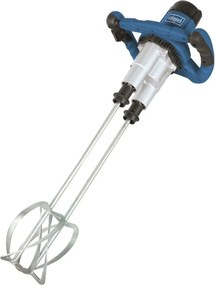 Scheppach - Trapano miscelatore doppia frusta impastatore malta colla1800w pm1800d