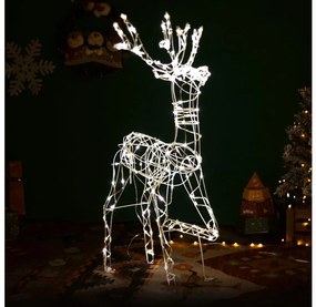 Brilagi - LED decorazione natalizia da esterno LED/3,6W/31/230V 2700K 120 cm IP44 renna