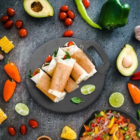 Piastra per grigliare rotonda ø 27,5 cm LITINA – Orion