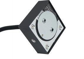 Lampada da parete moderna nera con LED dimmerabile ricaricabile - Harper