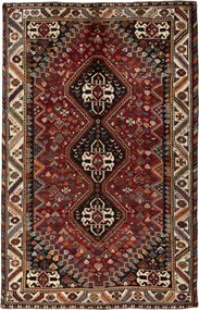 Shiraz Tappeto persiano 270 x 170 Rosso (Iran) Annodato A Mano