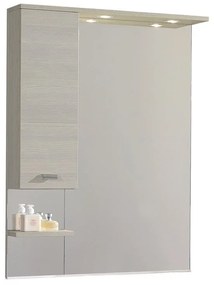 Specchio con illuminazione integrata bagno rettangolare Rimini H 108 x P 18.5 cm