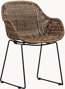 Set di 2 sedie da giardino con braccioli Willow