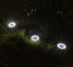 Grundig - Lampada solare LED 8xLED/1xAA 600 mAh