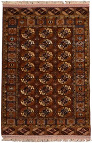 Turkmen Tappeto orientale 110x170 Rosso (Afghanistan) Annodato A Mano