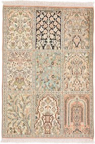 Cashmere Silk Tappeto 70 x 90 (Indian) Annodato A Mano