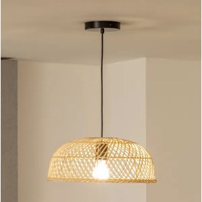 Brilagi - Lampadario LED a cavo CERIA BOHO 1xE27/40W/230V Ø 40 cm in rattan