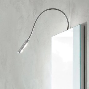 Applique LED bagno moderno Penny bianco IP20, luce bianco caldo 621 lumen,