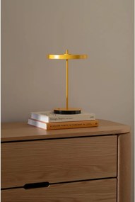 Lampada da tavolo LED gialla in metallo con paralume in metallo (altezza totale 31 cm) Asteria Move – UMAGE