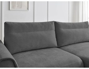 Divano angolare grigio Aden – Bobochic Paris